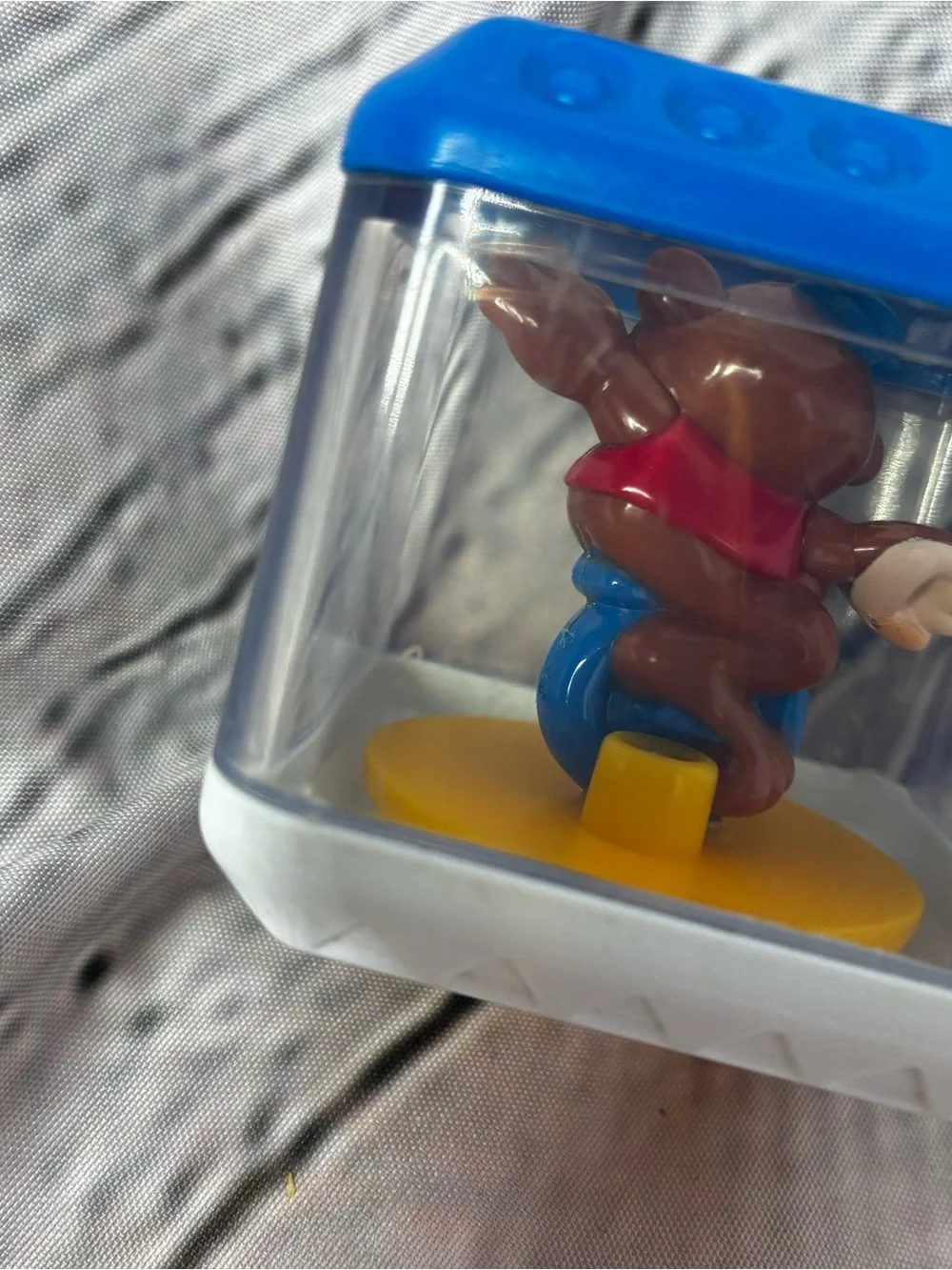 5/$20 VTG FISHER PRICE PEEK A BLOCK SENSORY REPLACEMENT CIRCUS MONKEY UNICYCLE‎